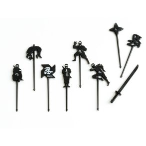 LEKKABOX Madspyd Ninja - 9 stk sorte 