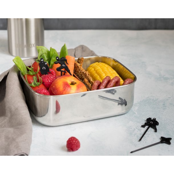 LEKKABOX Madspyd Ninja - 9 stk sorte 