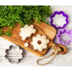 LEKKABOX sandwichudstikkerst - Stjerne/Blomst