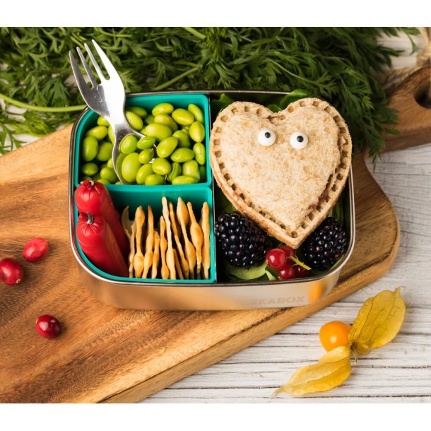 LEKKABOX sandwichudstikkerst - Hjerte/Blomst