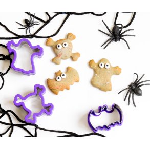 LEKKABOX Udstikkerst - Halloween - 3 stk. 