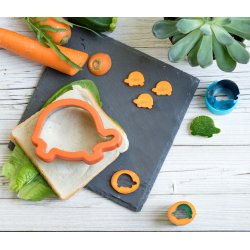 LEKKABOX udstikkerst - Skildpadder - 3 stk.