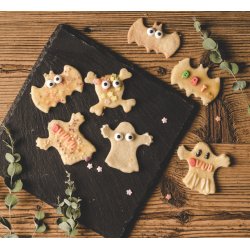 LEKKABOX Udstikkerst - Halloween - 3 stk. 