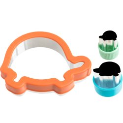 LEKKABOX udstikkerst - Skildpadder - 3 stk.