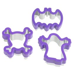 LEKKABOX Udstikkerst - Halloween - 3 stk. 