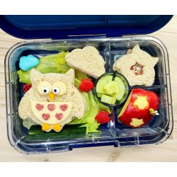 LEKKABOX udstikkerst - Ugler - 3 stk.