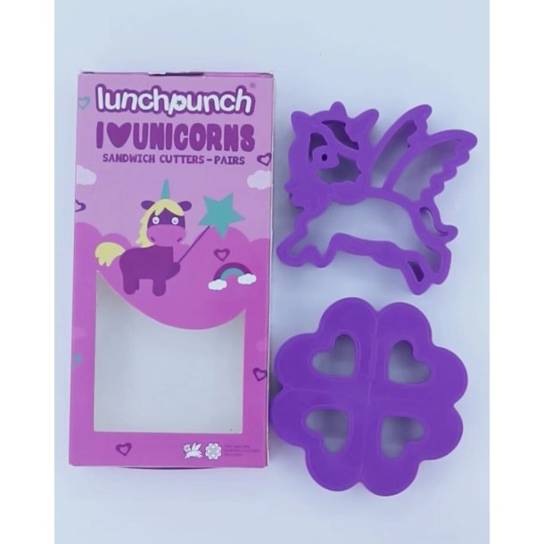Lunch Punch sandwich udstikkers�t - Unicorn 