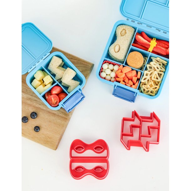 Lunch Punch sandwich udstikkers�t - Superhero