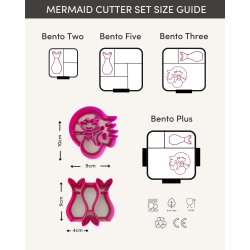 Lunch Punch sandwich udstikkers�t - Mermaid 
