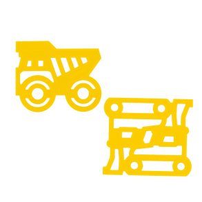 Lunch Punch sandwich udstikkers�t - Construction