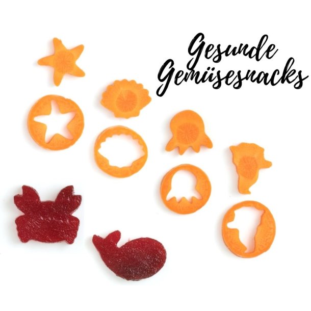 LEKKABOX udstikkerst - Havdyr - 6 stk. 