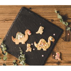 LEKKABOX udstikkerst - Dinosaurer - 4 stk. - FORUDBESTILLING 