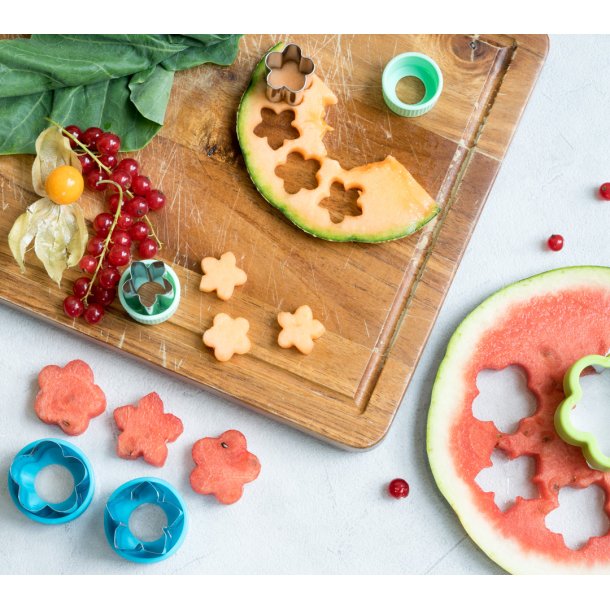  LEKKABOX udstikkerst - Blomster - 5 stk.  