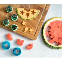 LEKKABOX udstikkerst - Havdyr - 6 stk. 