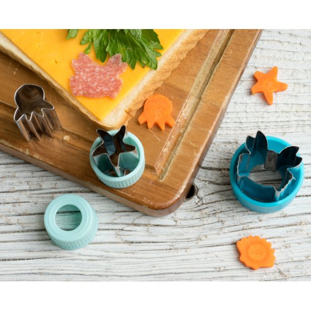 LEKKABOX udstikkerst - Havdyr - 6 stk. 