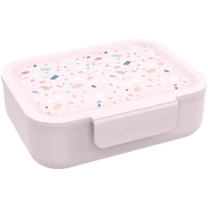 Lunch Buddies Madkasse - Terrazzo madkasse med skillerum