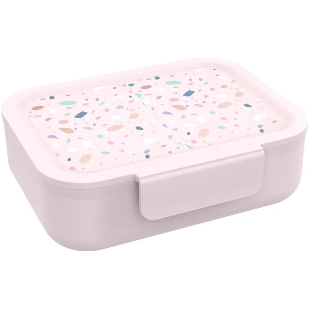 Lunch Buddies Madkasse - Terrazzo madkasse med skillerum