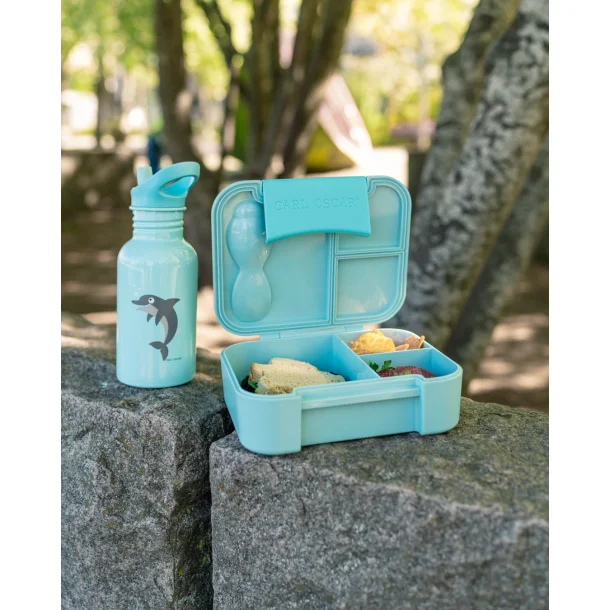 Carl Oscar - BentoBox med ske/gaffel - Bl