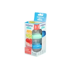 Sistema - Mini Bites To Go 3 Pack - 130 ml. 