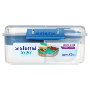 Sistema - Bento Cube To-Go 1,25l. - Bl