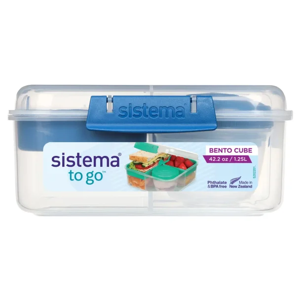 Sistema - Bento Cube To-Go 1,25l. - Bl
