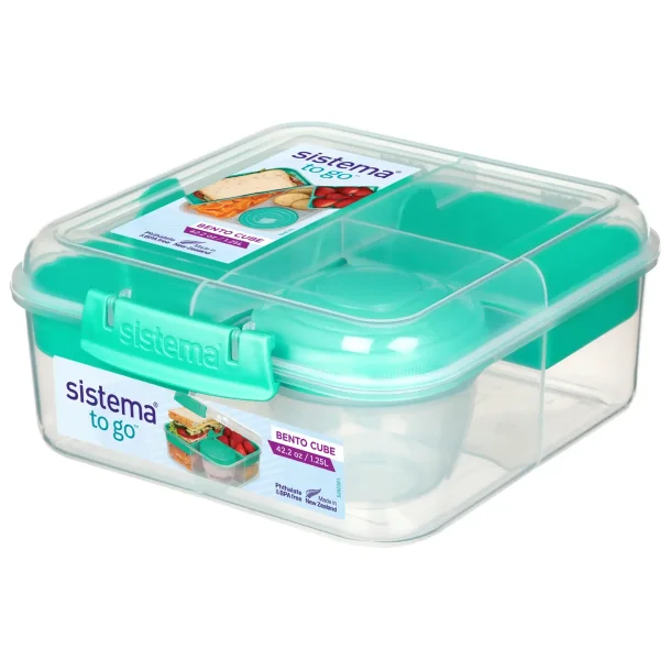 Sistema - Bento Cube To-Go 1,25l. - Grn