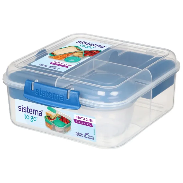 Sistema - Bento Cube To-Go 1,25l. - Bl