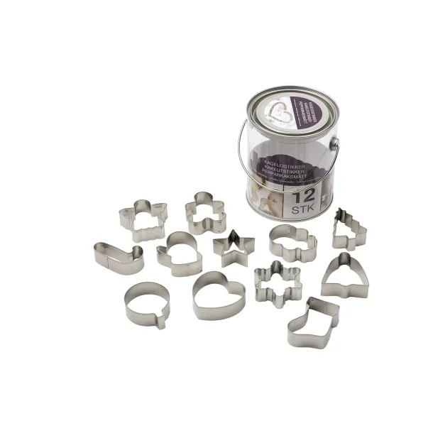 Funktion - Kageudstikker st  12 stk. - Jul 