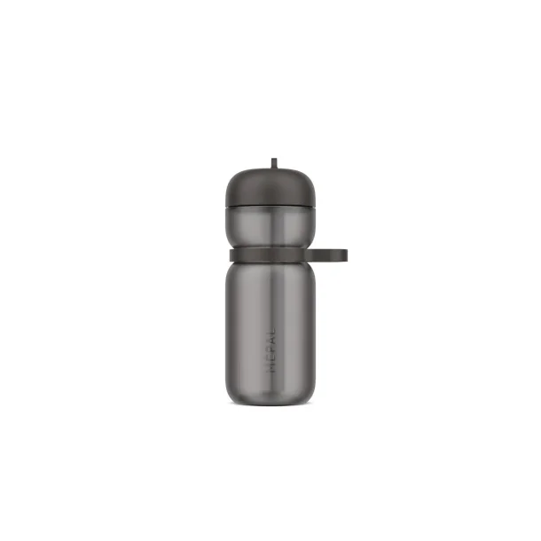 Mepal Active Flip Drikkeflaske - 600 ml - Graphite Black