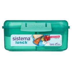 Sistema - Bento Cube Lunch 1,25l. - Mrke grn