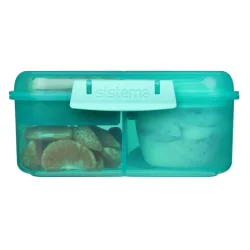 Sistema - Bento Cube Lunch 1,25l. - Mrke grn