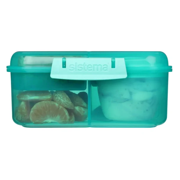 Sistema - Bento Cube Lunch 1,25l. - Mrke grn