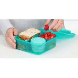 Sistema - Bento Cube Lunch 1,25l. - Mrke grn