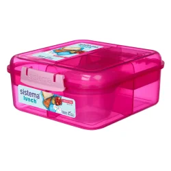 Sistema - Bento Cube Lunch 1,25l. - Pink