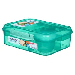 Sistema - Bento Lunch 1,65l. - Mrke grn