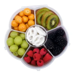 Melii Blomster Snackle Boks - Blregn