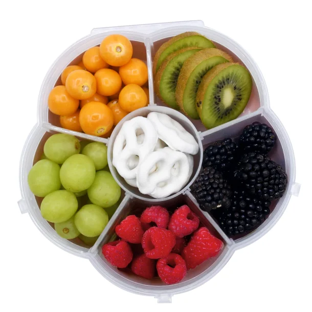 Melii Blomster Snackle Boks - Blregn