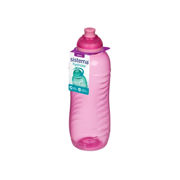 Sistema - Twist 'n' Sip 460 ml. - Pink