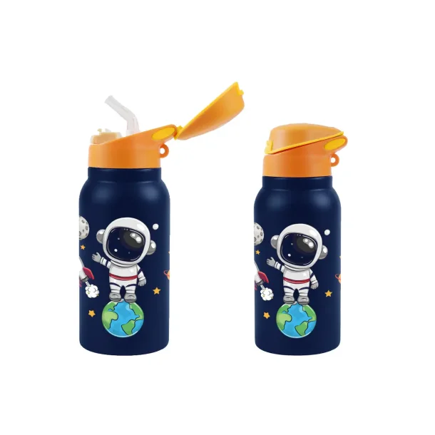 iDrink - Astronaut termo flaske med genlukkelig htte - 350 ml 