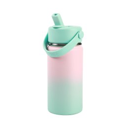 IDrink - Termo Drikkedunk - 400 ml - Green/Pink 