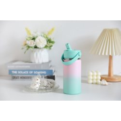 IDrink - Termo Drikkedunk - 400 ml - Green/Pink 