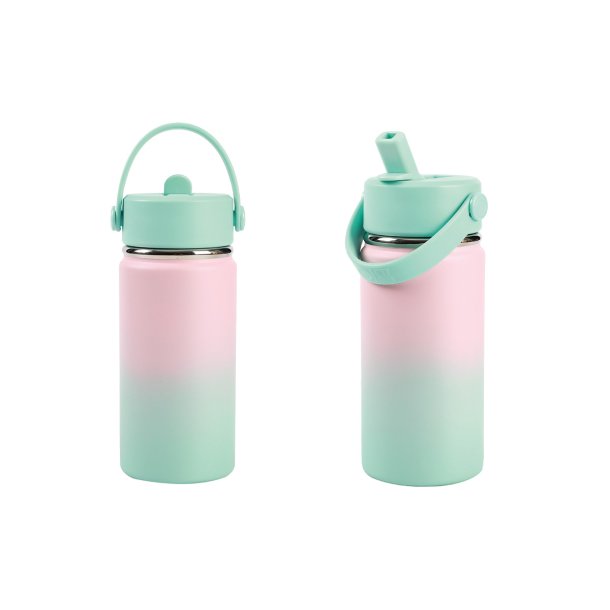 IDrink - Termo Drikkedunk - 400 ml - Green/Pink 