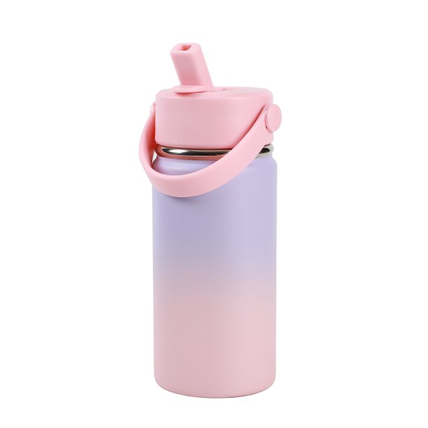 IDrink - Termo Drikkedunk  - 400 ml - Lilla/Pink 