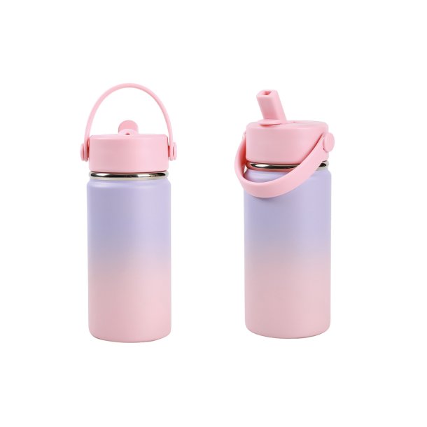 IDrink - Termo Drikkedunk  - 400 ml - Lilla/Pink 