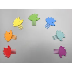 Pieksi und Griffel - Madgaffel - Rainbow 7 pak.