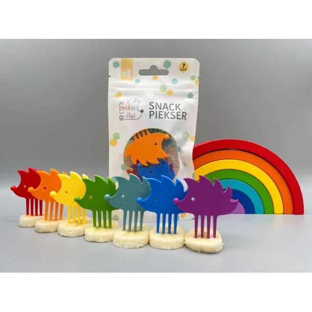 Pieksi und Griffel - Madgaffel - Rainbow 7 pak.