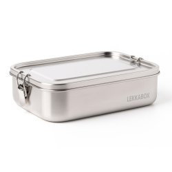 LEKKABOX Safe stlmadkasse m. 3 rum - 1400 ml