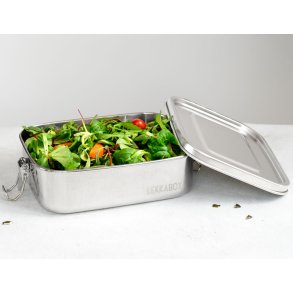 LEKKABOX Safe stlmadkasse inkl. divider - 1400 ml