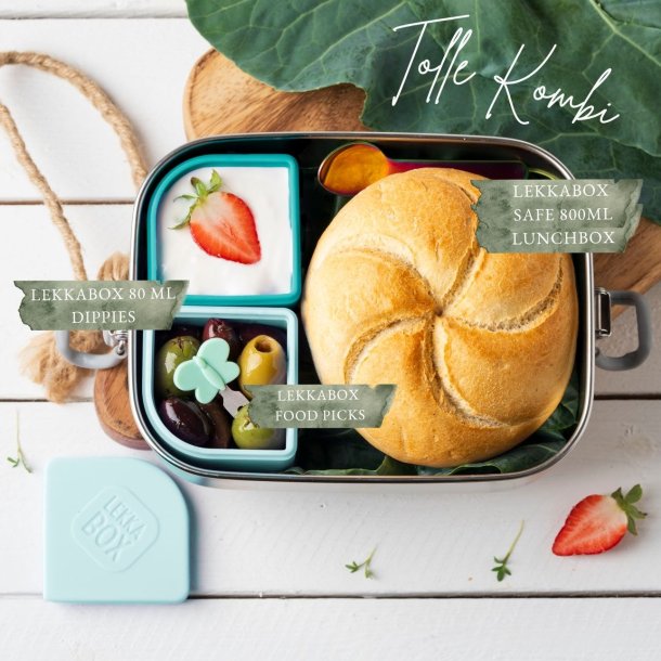 LEKKABOX Dippies 80 ml - Ocean - 2 stk.