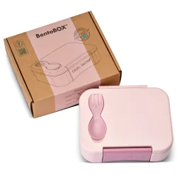 Carl Oscar - BentoBox med ske/gaffel - Lyserd 